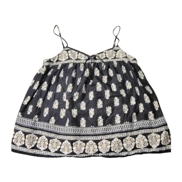 Joie Chatham Tank Halter Shirt Womens Size Medium Spaghetti Strap Silk Vintage - Picture 2 of 11